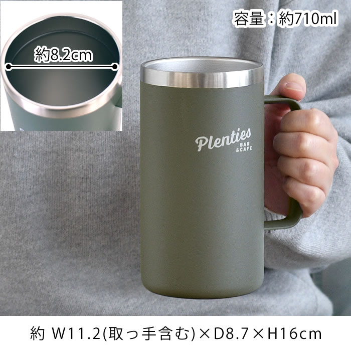 サブヒロモリ グラス タンブラー ジョッキ 大容量 プレンティーズ