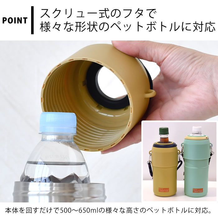 サブヒロモリ ペットボトルホルダー 保冷 シティートロッター
