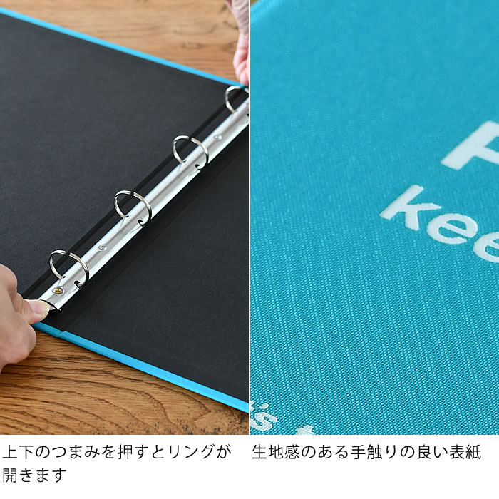 DELFONICS アルバム L バインダー式 PDフォトアルバムリング