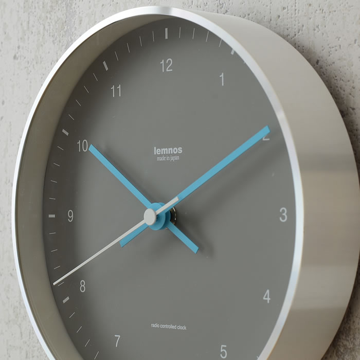 Lemnos　レムノス　MIZUIRO　ミズイロ　壁掛時計　電波時計　森豊史 Lemnos MIZUIRO / レムノス ミズイロ - インテリア・家具通販