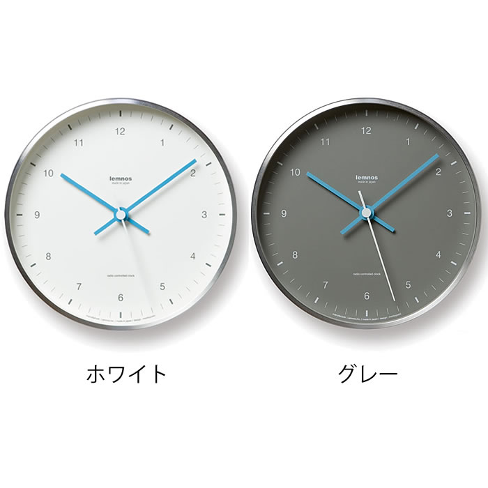 Lemnos 電波時計 掛け時計 MIZUIRO ミズイロ LC07-06 森 豊史