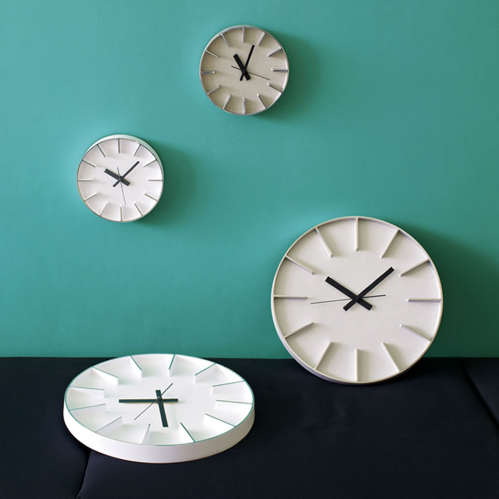 Lemnos（レムノス） 掛け時計 おしゃれ 雑貨 北欧 Edge Clock エッジ