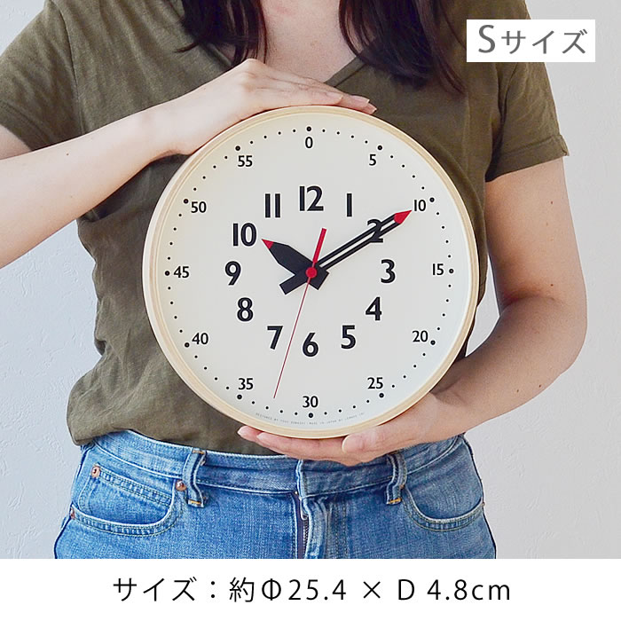 【美品】タカタレムノスlemnos ふんぷんクロック Mサイズ ナチュラル Lemnos（レムノス） タカタレムノス ふんぷんくろっく Sサイズ