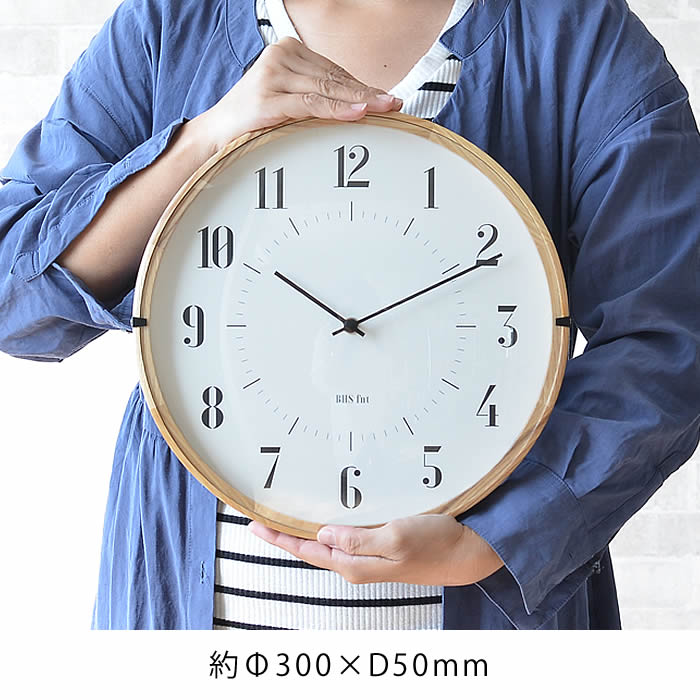 掛け時計 おしゃれ バウハウス ウォールクロック BAUHAUS Fonts Wall