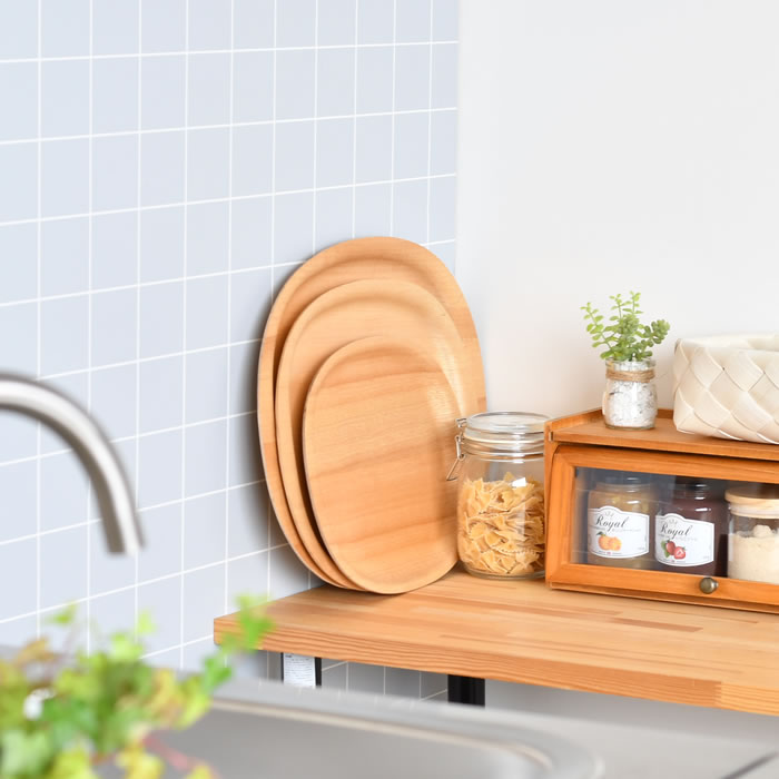 KINTO（キントー） トレイ 木製 UNITEA ノンスリップ トレイ 405×320mm