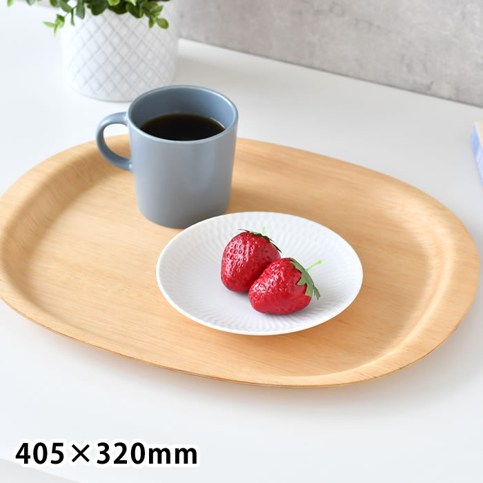 KINTO（キントー） トレイ 木製 UNITEA ノンスリップ トレイ 405×320mm