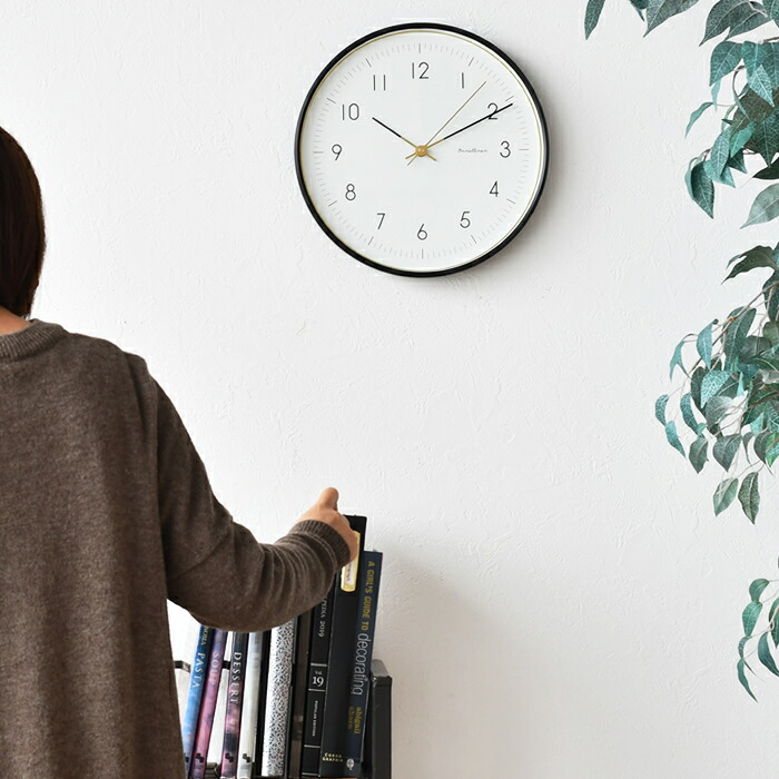 INTERFORM（インターフォルム） 掛け時計 オンネラ CL-4022 壁掛け時計