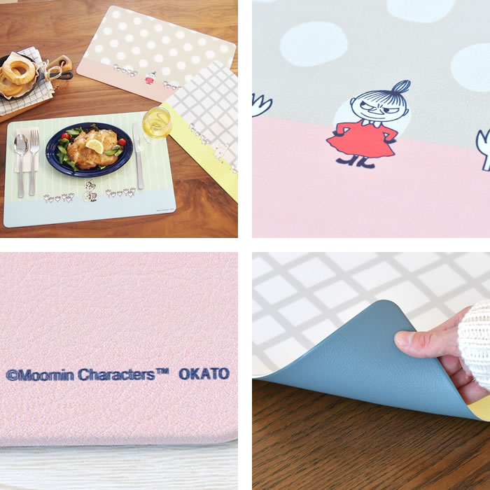 オカトー MOOMIN ムーミン 拭けるランチョンマット 30×45cm ランチョン
