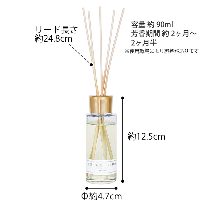 ディフューザー スティック LVF REED DIFFUSER 90 リード