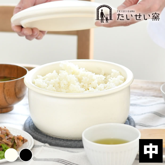 のみセット　木箱付き　おすすめ SKATER スケーター 萬古焼 おひつ 2合 おひつ鉢 冷凍保存 冷蔵保存