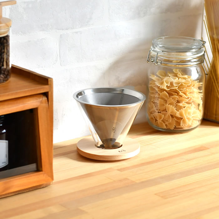 ロクサン 63 ステンレスフィルター付ドリッパー ドリッパー