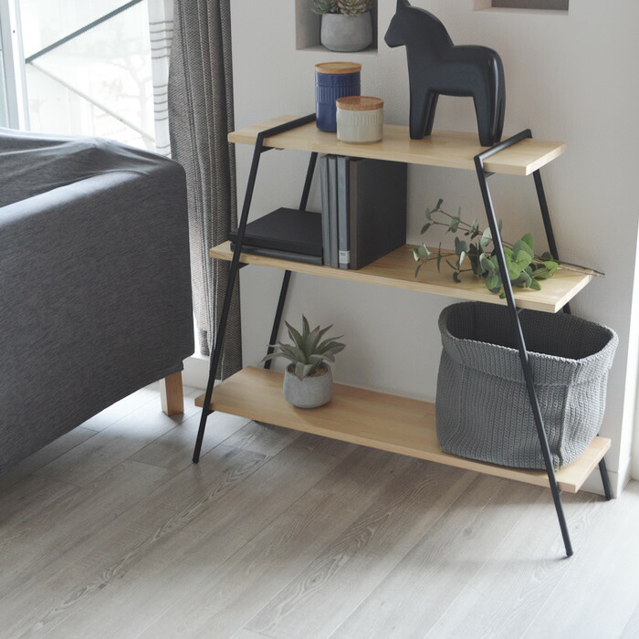 COLLEND（コレンド） アイアンレッグラック 3段 アイアン ラック