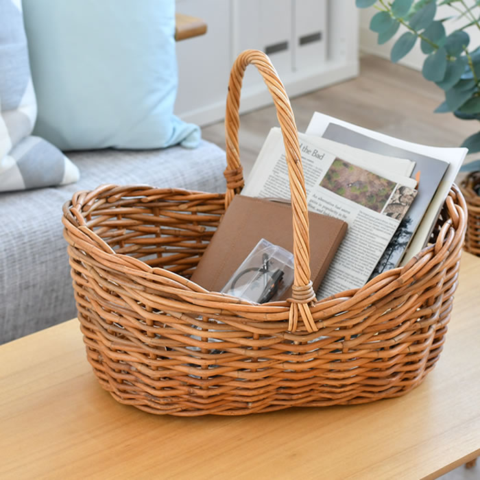 Creer かご 収納 クレエ アラログ ボートバスケットL 北欧 大きい