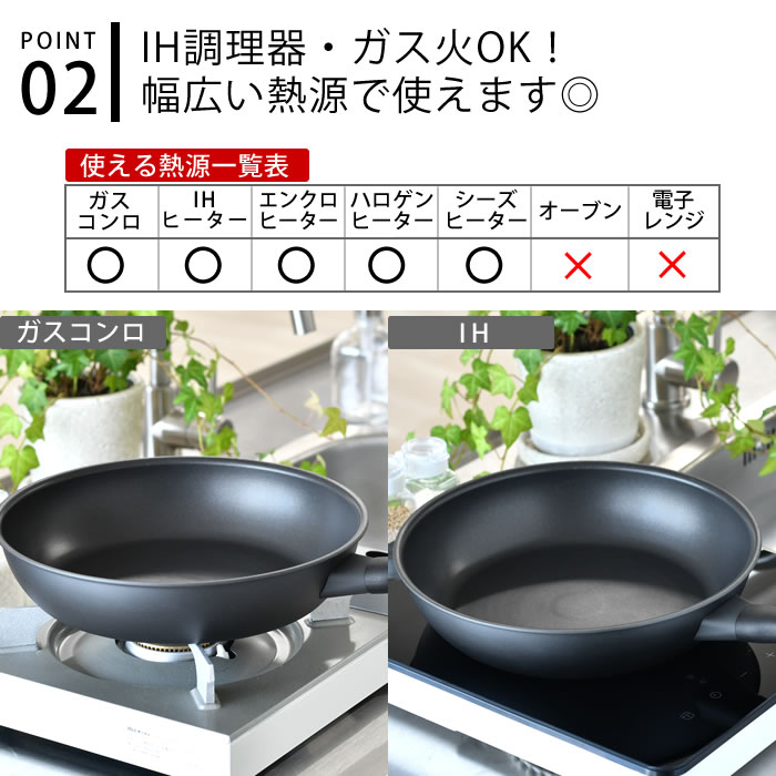 MEYER（マイヤー） ミッドナイト フライパン 26cm フライパン IH ih