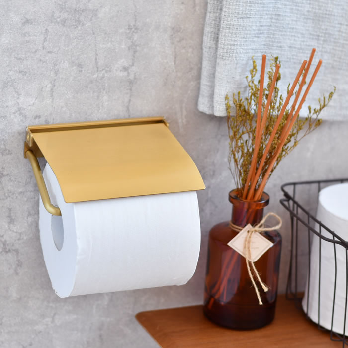 アクシス flap ペーパーホルダー ブラス トイレットペーパーホルダー