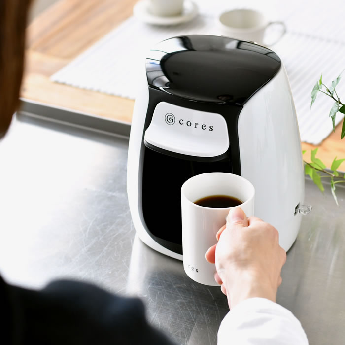 cores コレス 1カップコーヒーメーカー 1人用 コーヒーメーカー