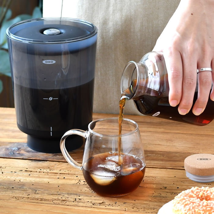 OXO 水出し 濃縮コーヒーメーカー　アイスコーヒー　コーヒーメーカー この夏の必需品！ 家で本格的なアイスコーヒーが楽しめる「コールド