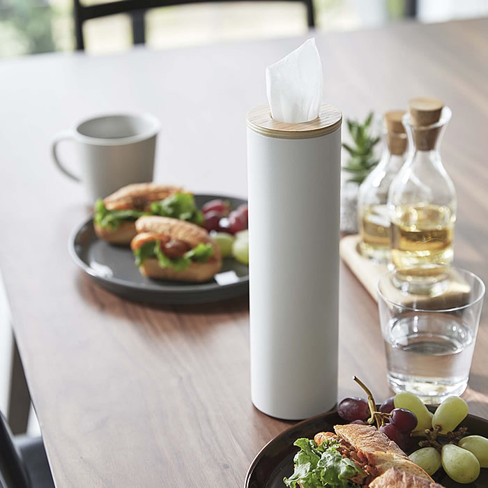 RIN（山崎実業） ティッシュケース ボトル型ティッシュケース リン S