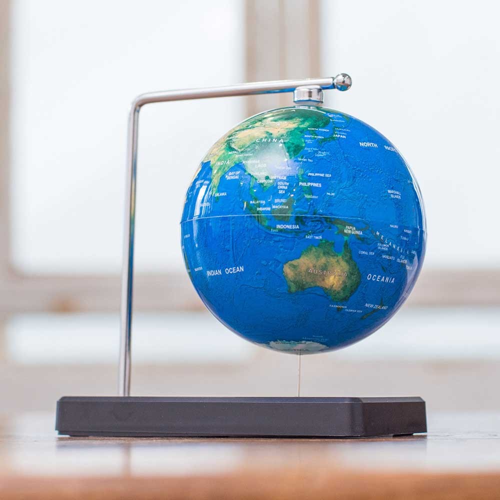 フローティング地球儀 地球儀 インテリア 磁石 浮く 置物 世界地図 Cha 866 0 雑貨屋フリー 通販 Yahoo ショッピング