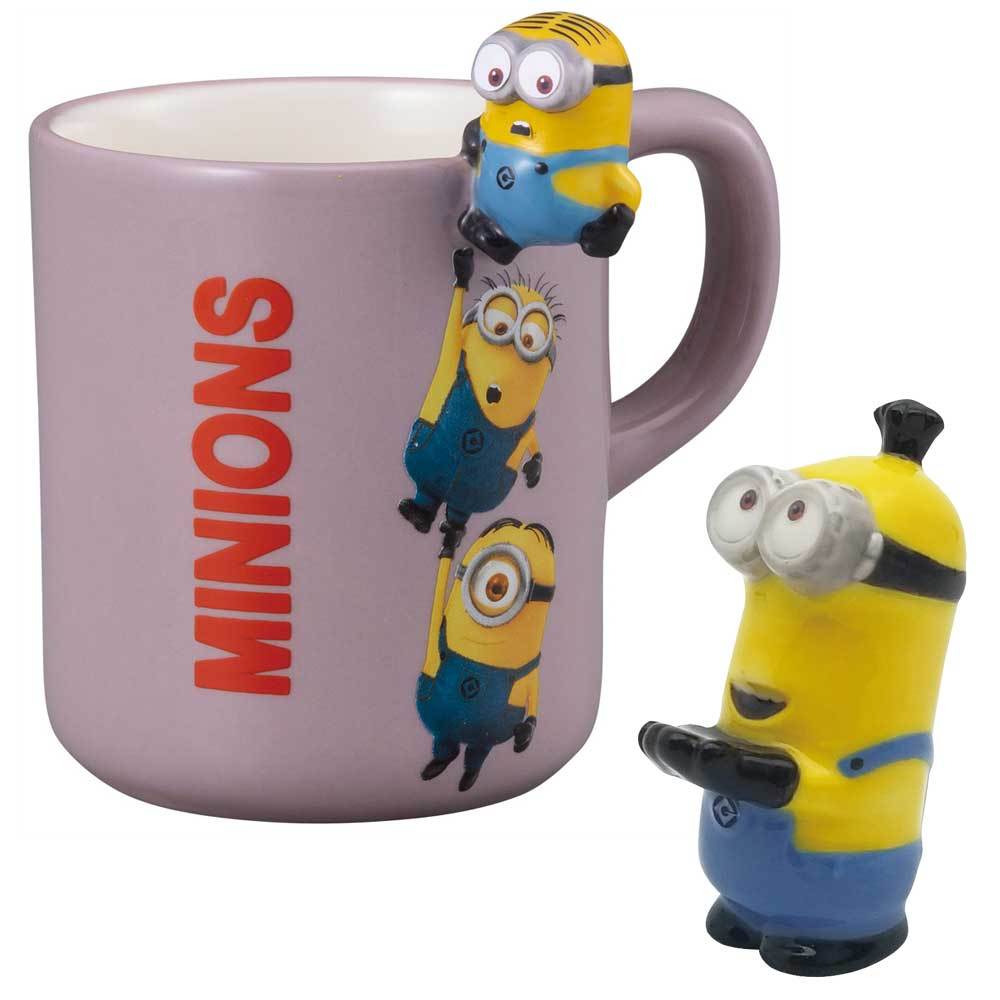 代引き手数料無料 ミニオン マグカップ セラミック ケビン ミニオンズ グッズ 海外 食器 インテリア 生活雑貨 通常便なら 送料無料 通常便は送料無料 ミニオンズよりケビンの立体マグカップ 新しいコレクション