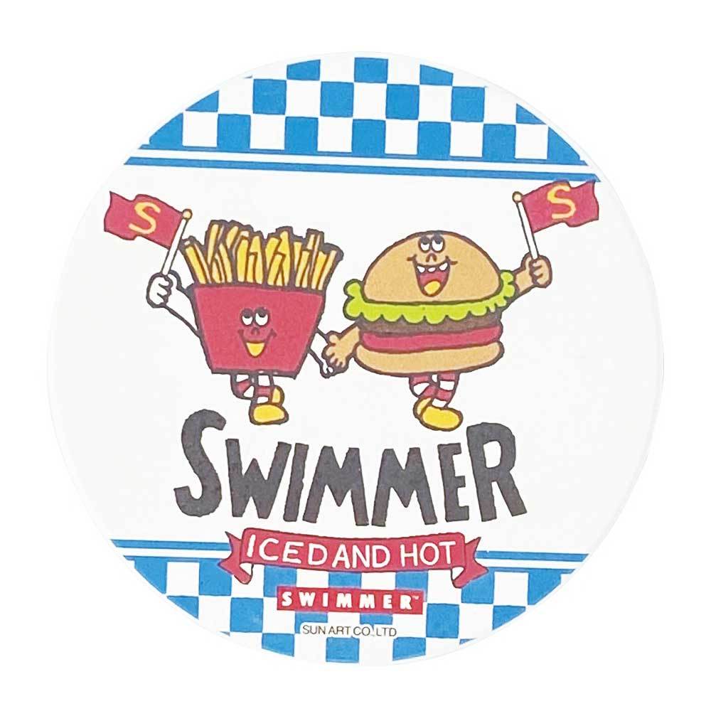 SWIMMER 吸水コースター FOOD スイマー swimmer 雑貨 グッズ コースター