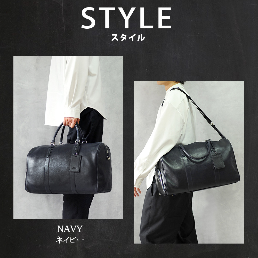 SEEKER（シーカー） ボストンバッグ メンズ 本革 出張 旅行 通勤