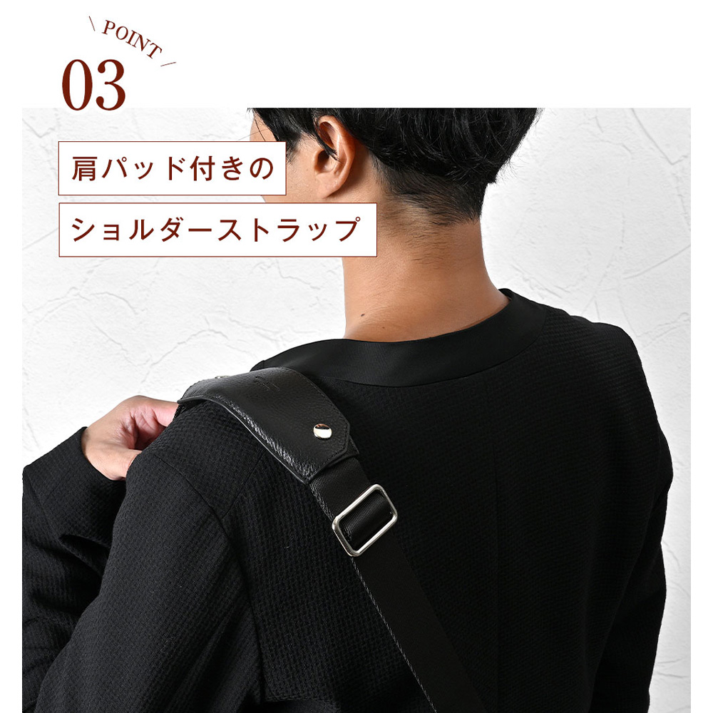 SEEKER（シーカー） ボストンバッグ メンズ 本革 出張 旅行 通勤