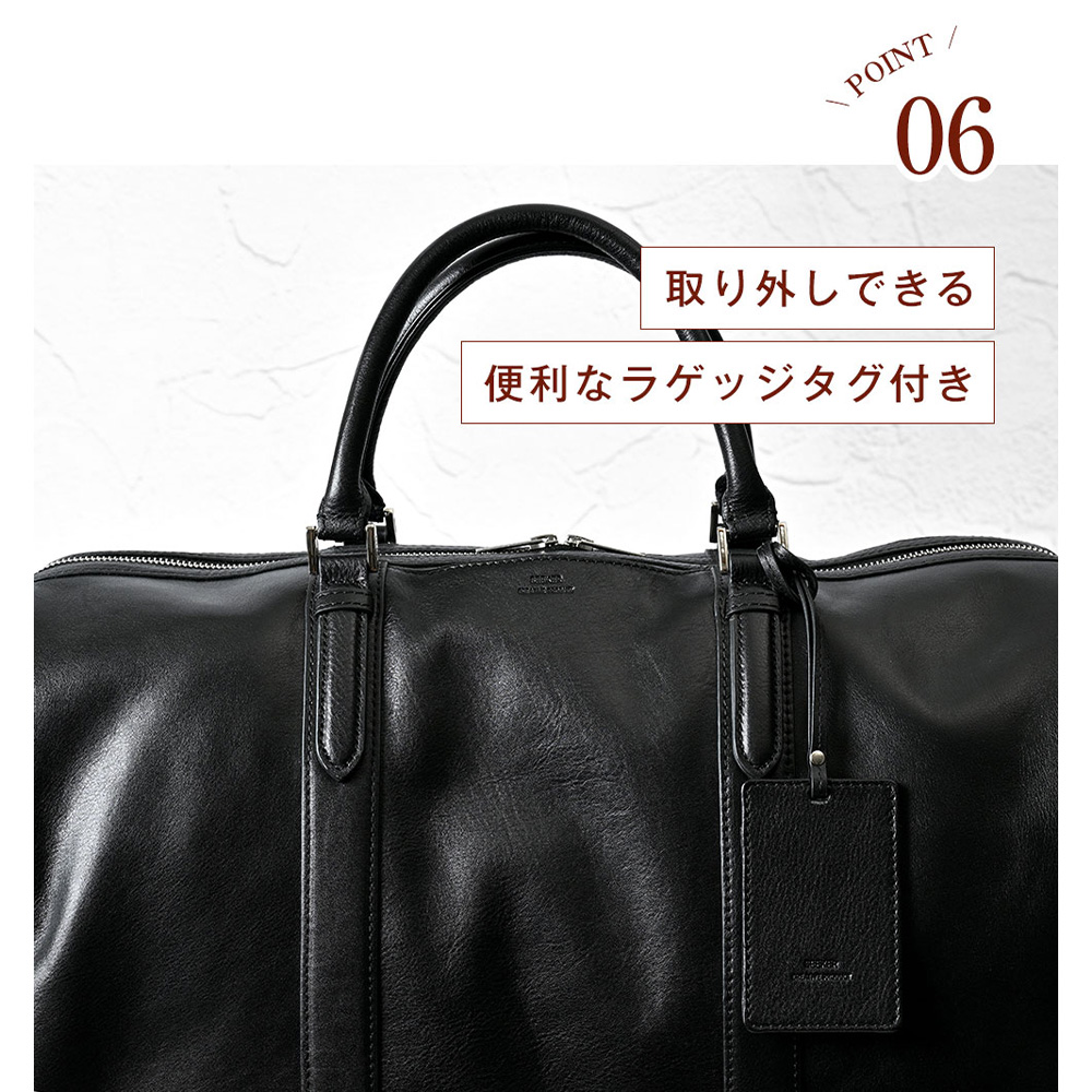 SEEKER（シーカー） ボストンバッグ メンズ 本革 出張 旅行 通勤