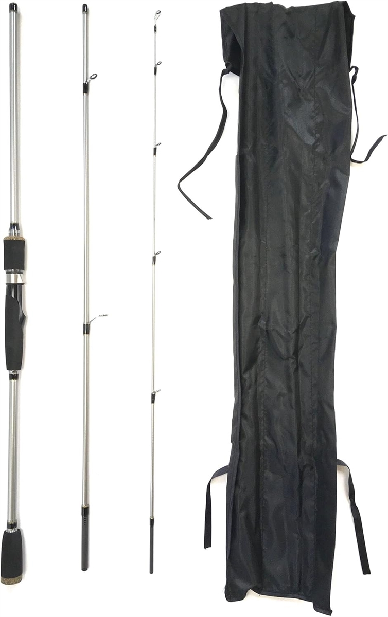 EVA 7ft 2.1m スピニングロッド 3ピース ML バスロッド(EVA 7ft(2.1m)スピニング3ピース(ML))