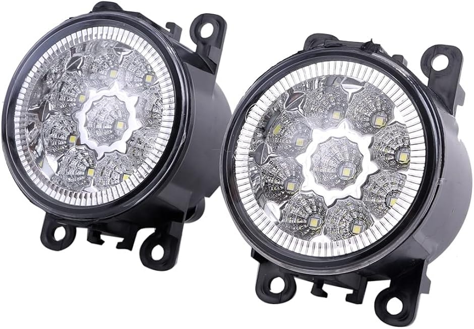 互換品】 LED フォグランプ ユニット 日産 スズキ 純正タイプ JB23