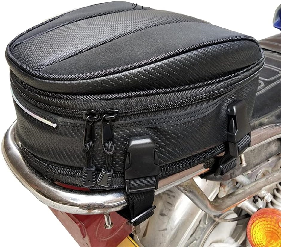 バイク シートバッグ ツーリングバッグ リアバッグ テールバッグ 防水 多機能 小物入れ 旅行 収納