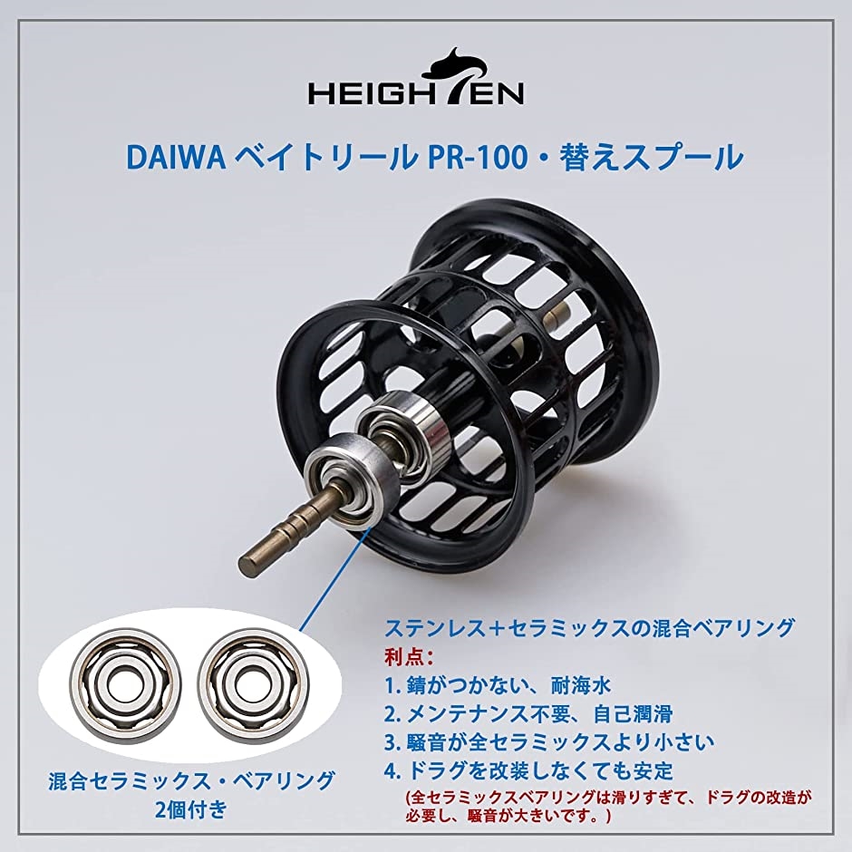 リール スプール ダイワ DAIWA PR100 ベイトリール 替えスプール