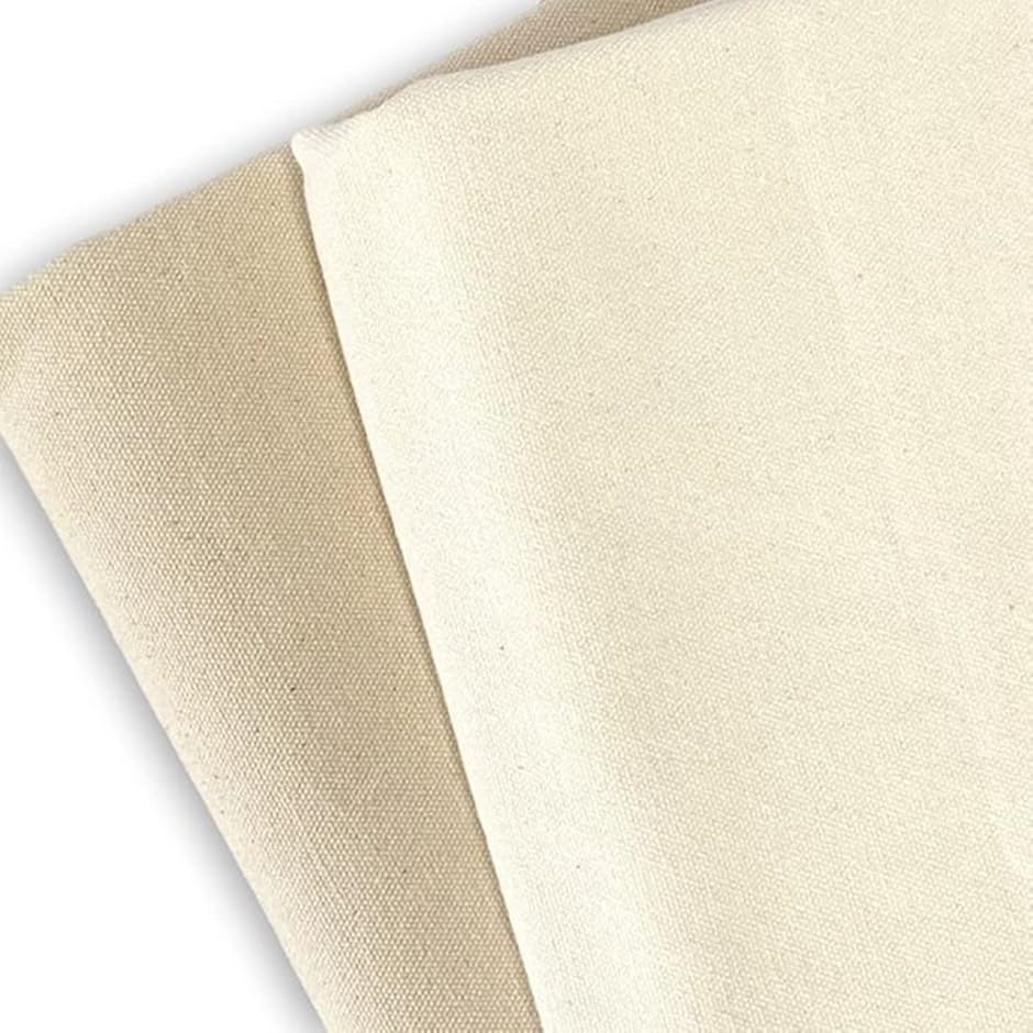 生成り 11号 綿100％ 帆布 生地 幅約145cm コットン キャンバス( 茶よりのベージュ, 1m) :2B26X2NGJ3:ゼブランド ...