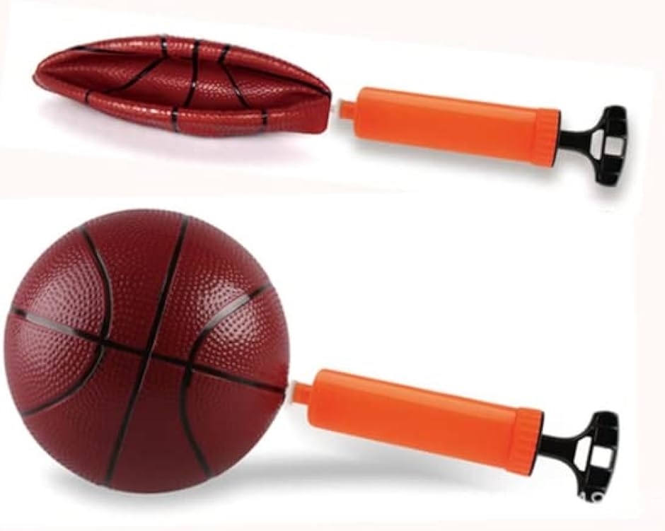 バスケットゴール バスケットリング ネット ボード 壁掛け シュート練習 ボール ミニサイズ( 赤x黒40cm,  40x26cm)｜zebrand-shop｜08