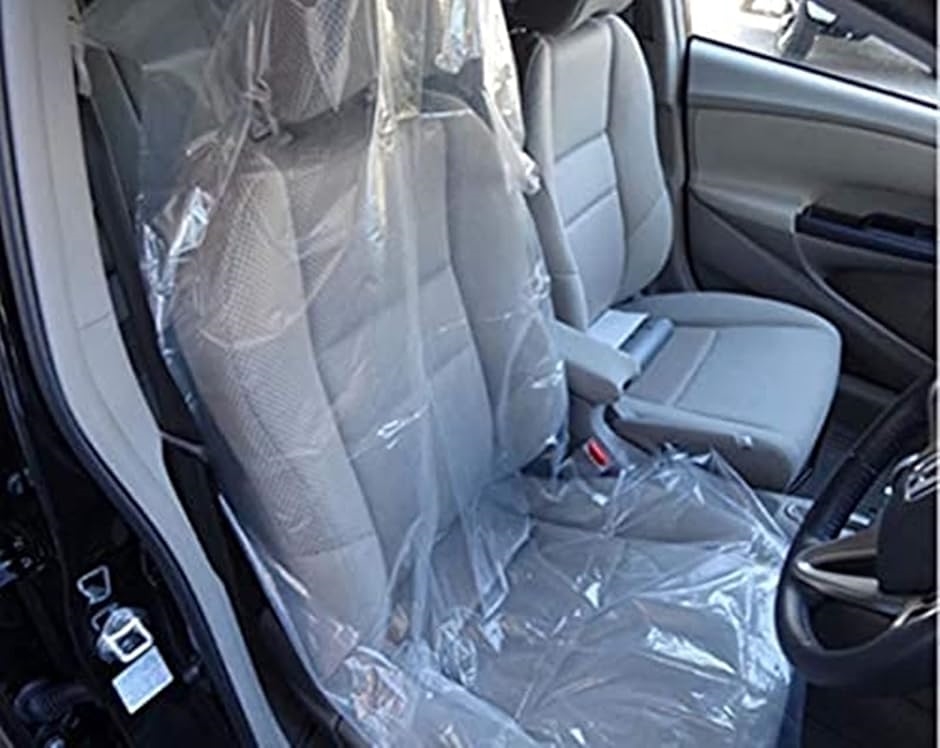 シートカバー 使い捨て ビニールシートカバー 車 車養生シートカバー