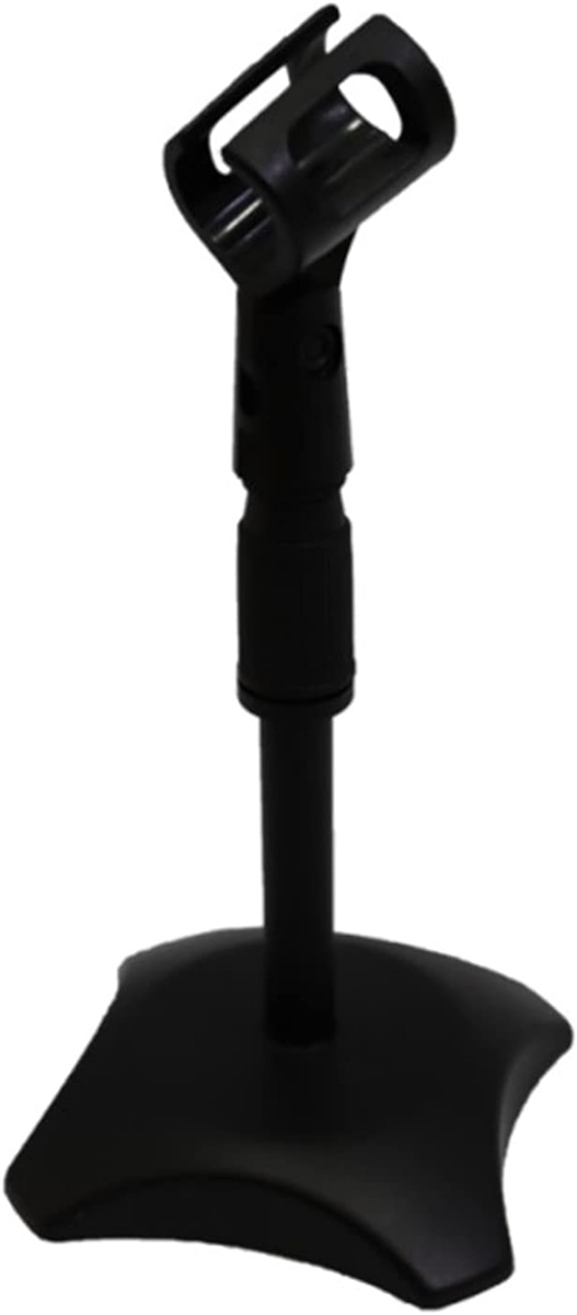 マイクスタンド卓上 アップグレード 多機能 角度・高さ調節可能 加重台座 マイクホルダー付き( ブラック,  1個)｜zebrand-shop
