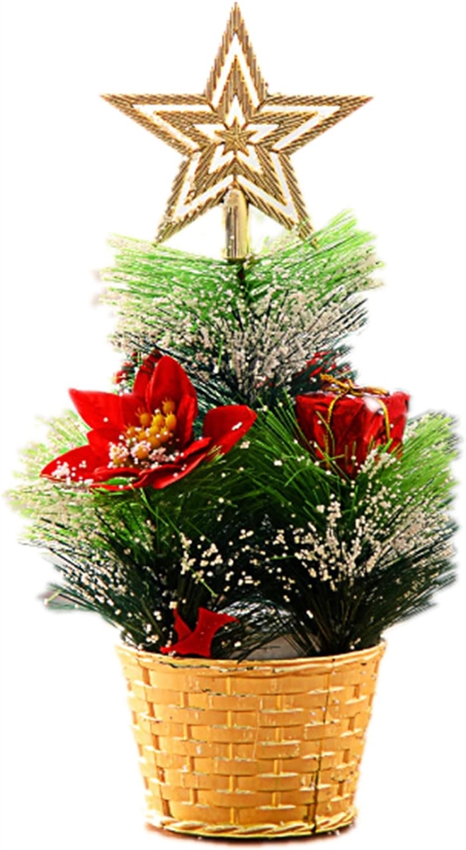 クリスマスツリー 卓上置き ミニクリスマスツリー 装飾品 30x15cm MDM