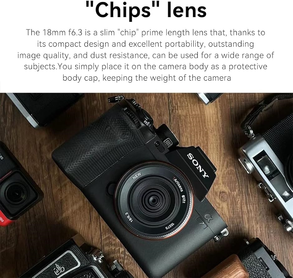互換品】 18mm F6.3 II パンケーキレンズ 広角レンズ APS-C マニュアル