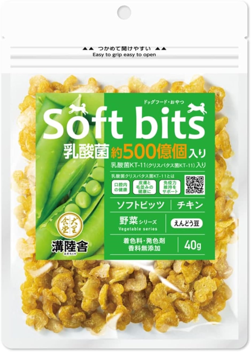 Yahoo! Yahoo!ショッピング(ヤフー ショッピング)チキンソフトビッツ野菜 えんどう豆・乳酸菌入り βカロテン・リコピン・鉄分豊富でシニア犬に最適・健康維持 乳酸菌KT-11（ マルチ）