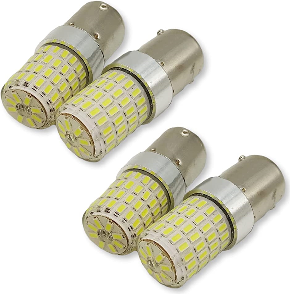 VO }[J[ ʎ gbNpi 24V 12V p S25 LED 72A(1156/S25 VO zCg 4)