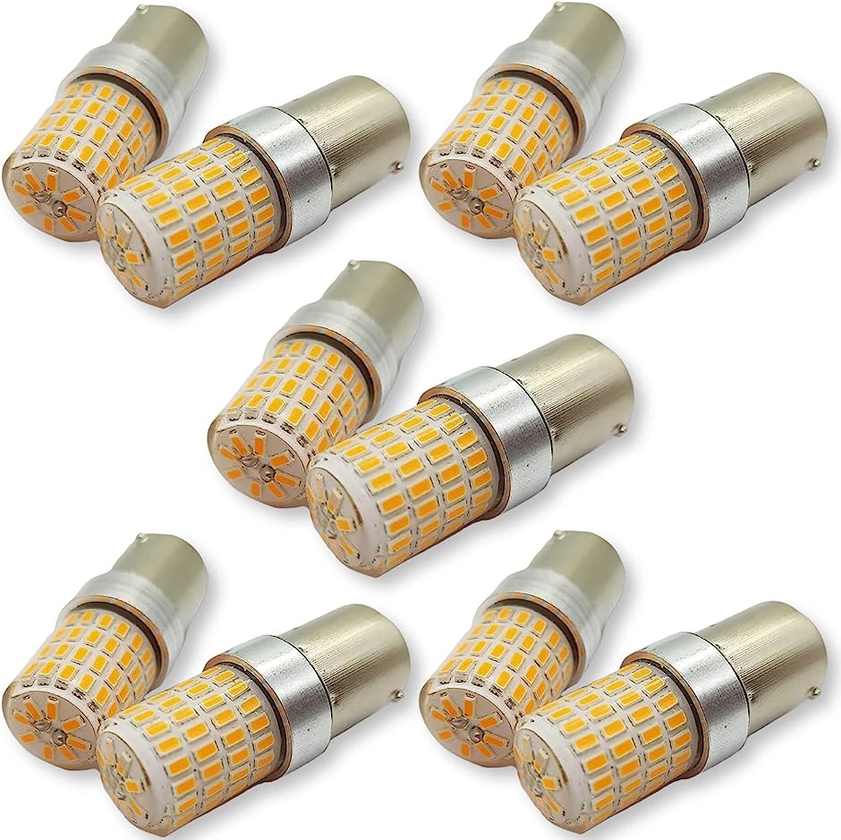 VO }[J[ ʎ gbNpi 24V 12V p S25 LED( 1156/S25 VO Ao[ 10)