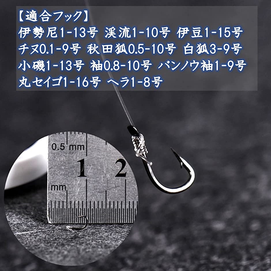 針結び器 釣り針結び機 2個セット 釣り道具 乾電池式 釣具 電動 釣り針結び器(白＆黒)｜zebrand-shop｜05