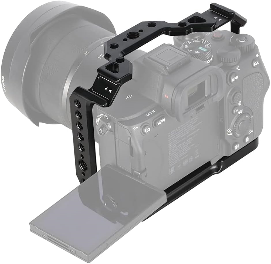 カメラケージ For Sony A7M4 / A7S3/ Alpha IV/Alpha IIIに適用 カメラ
