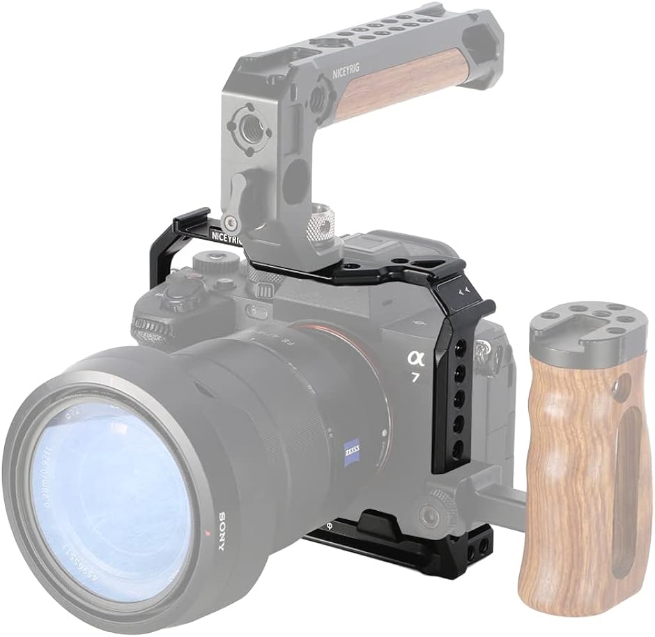 カメラケージ For Sony A7M4 / A7S3/ Alpha IV/Alpha IIIに適用