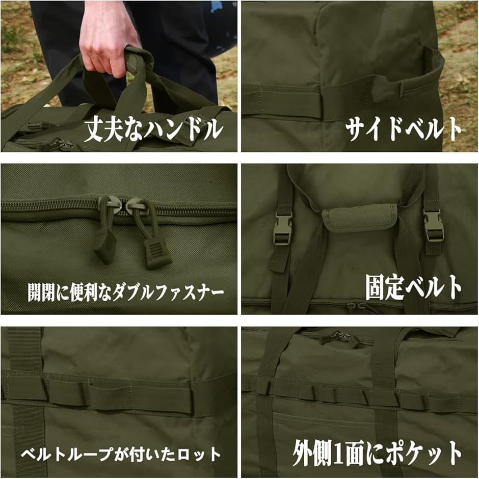 大型収納 トートバッグ キャンプバッグ 大型収...の詳細画像3
