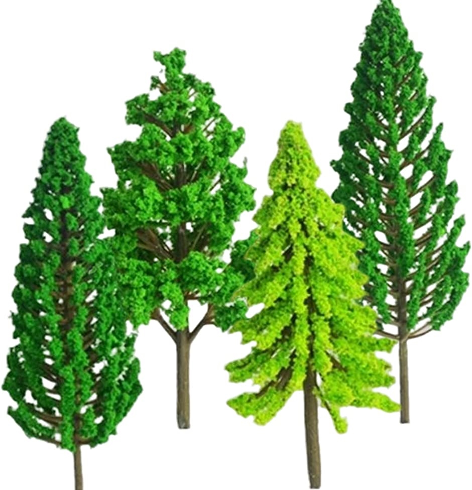 ジオラマ 森林 樹木 模型 モデルツリー 風景 Nゲージ(樹木A・11種110本)｜zebrand-shop｜04
