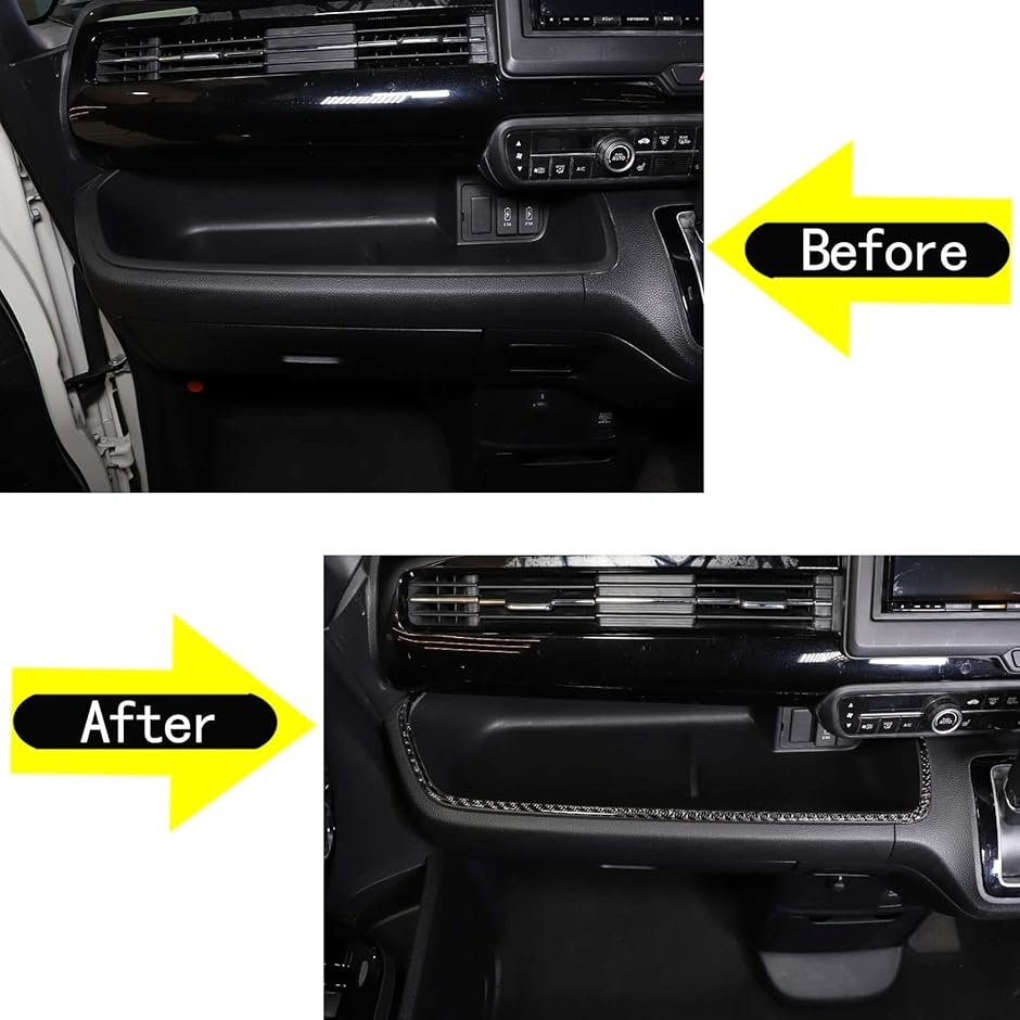 FOR Honda N-BOX 2017-2021年適用 ホンダN-BOX 2018 2019 2020( 黒