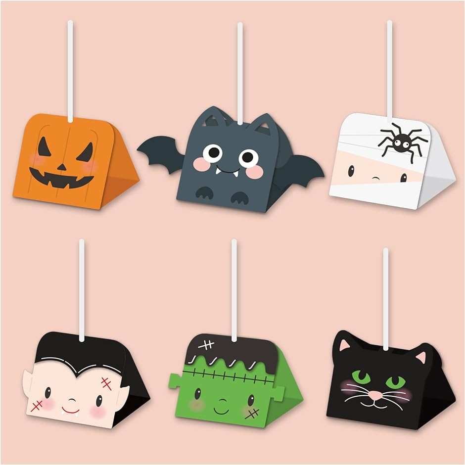 1セット入り カッティングダイ ハロウィン ロリポップスタンド