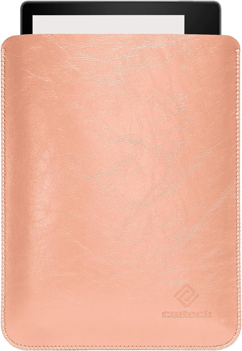 Kindle レザーケース 薄型 超軽量 Kobo PUレザーカバー Oasis(Oasis ローズピンク) | ブランド登録なし