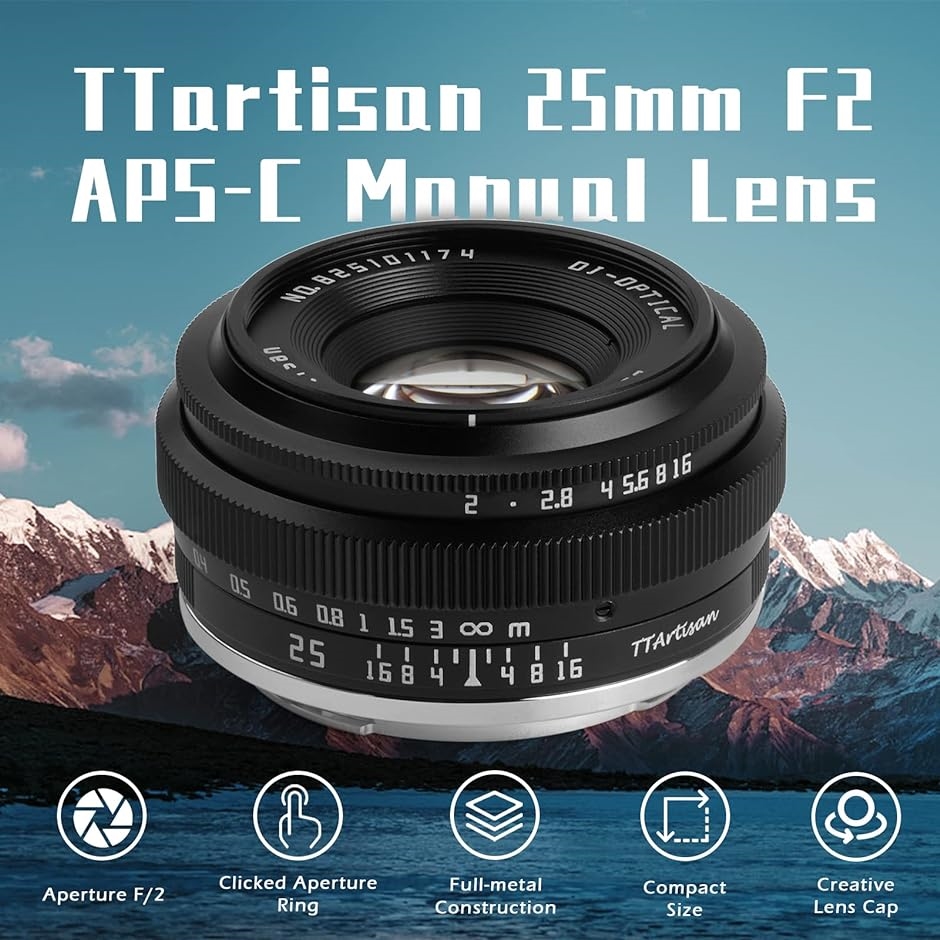 25mm F2 レンズ マニュアルレンズ APS-C Fuji Xマウントカメラ X-PRO1